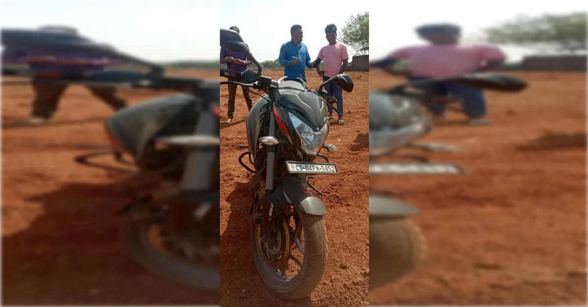 सात्विक समाचार इम्पैक्ट: खबर वायरल होते ही बाइक छोड़ भागा चोर