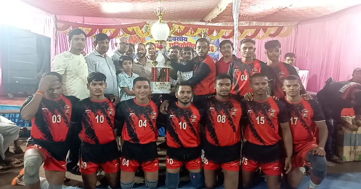 कुम्हारी कबड्डी स्पर्धा: वीर शिवाजी बिलासपुर बना चैंपियन